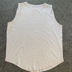 Lululemon Athletica Light Gray Muscle Tee Size 10